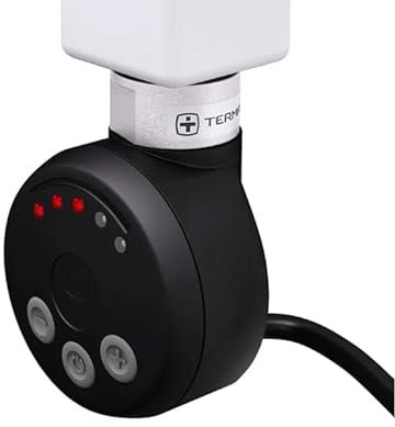 Termostato Electrico/Elemento Termostatico 200W Terma Negro para Radiador Toallero Electrico