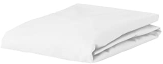ESSENZA Bettlaken Satin Weiß, 240x260 cm - 100% Baumwollsatin 218TC - Uni