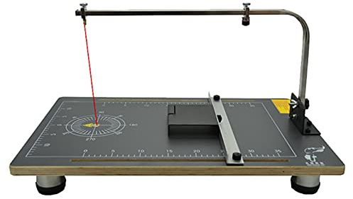 Jieotwice 220V 30W Schaumstoff EPE KT Brett elektrische Hitze Schneidemaschine heißer Draht Schaumstoff Schneidemaschine Perlen schneiden Baumwolle Messer 38x58cm (Vertikaler Draht)