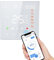 Termostato Inteligente WiFi, Aoresac Termostato Calefacción Programable por Suelo Radiante Agua Compatible con Amazon Google Home 3A Pantalla LCD Pantalla Táctil (Blanco)