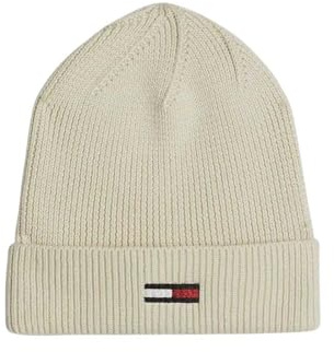 Tommy Jeans Damen Beanie-Mütze Tjw Elongated Flag Beanie Aw0aw16777