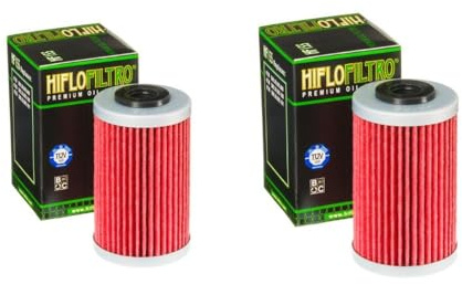 DB PARTS 2 Stück Motorrad Ölfilter kompatibel mit KTM 125 Duke 4T Abs 2013 2014 2015 2016 2017 2018 2019 2020