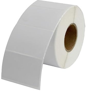 NUOBESTY 1000stücke Aufkleber Weiß Für Drucker Blankoetikett Weiß Thermoetiketten Barcode-etikett Mit Geeignet Für Versand Und Adressbeschriftung