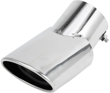INFINAUTO Schräger Auspuff-Endrohr Für Land Rover Range Rover 02-10 | Edelstahl, Einlass 2.9\, Auslass 3.5\, Länge 6.4\, Für Honda CR-V 17-18, Für Land Rover Range Rover Sport 05-10