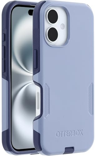 OtterBox Commuter Series MagSafe Case for iPhone 16, Purple | Shockproof, Drop-Proof, Rugged Protective Case, 3x Tested to Military Standard