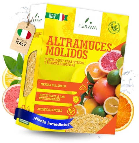 LERAVA® Lupins terrestres (3,6 kg) - engrais citronnier organique - acidifiant naturel du sol - action rapide pour agrumes - améliore croissance et résistance aux maladies - idéal pour citrons en pot
