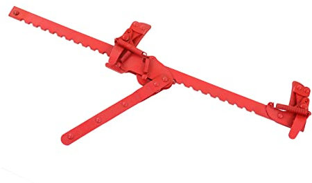 Edelstahl-Zaunsieb, Ratschen-Drahtspanner, Einfach zu Reparierender Zaundraht, Leicht, Rot, Zaunverstärkung, Wartungswerkzeuge