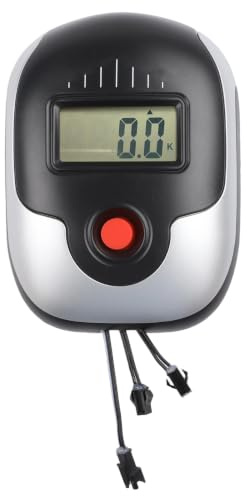 Hasaller LCD Monitor Tachometer Zähler für Heimtrainer Computer Innenmonitor Ersatz Monitor Tachometer für Stationäres Fahrrad Heimtrainer Herzfrequenz Tracker Indoor Fahrrad Monitor LCD