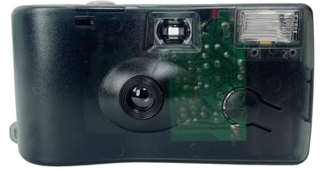 YGBWAOV Macchina Fotografica USA e Getta 35mm Vintage Monouso con Flash Retro, Macchina Fotografica per Uso Unico per Matrimonio e Compleanno, 8 Rullini.