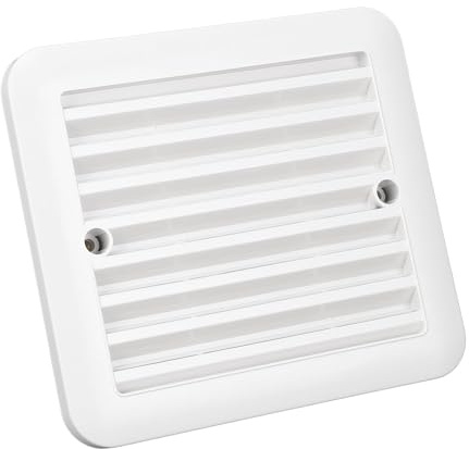 LUCKDANO Extracteur de Salle de Bains 12V, 97x97mm, Ventilateur Latéral RV, Unidirectionnel, 12V, 1.2W, Ventilateur d'extraction pour Remorque, Cuisine, Salle de Bains