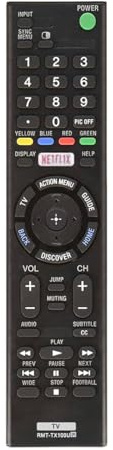 Replacement RMT-TX100U Remote Sony for Sony Bravia TV RMT-TX100U XBR-49X830C,XBR-55X900C, XBR-75X850C, XBR-65X930C, XBR-65X900C, XBR-65X850C