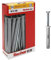 Fischer Tasselli prolungati a Battere N 8x100 Y, Fissaggio a percussione per calcestruzzo, Pieno e semipieno, 508278, 20 Pezzi per Confezione, Grigio, 8X100 MM