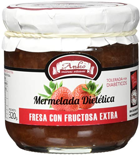 ANKO Mermelada Fresa con FRUCTOSA Sin Azucar