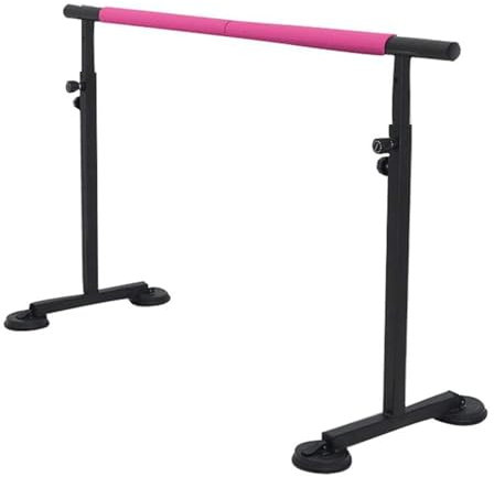 XAoSCd Tragbare Ballettstange, Freistehende Tanzende Ballettstange, Verstellbare Höhe 84–120 cm, Fitness-Stretch-Barre-Trainingsgerät Für Kinder Und Erwachsene