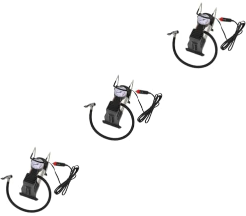 Gatuida 3stücke Tragbare Elektrische Luftpumpe Für Reifen Zylinder Auto-reifenfüller Kompakte Und Langlebige Druckluftkompressor Für Notfälle Für Auto Und Campingreisen Automatische