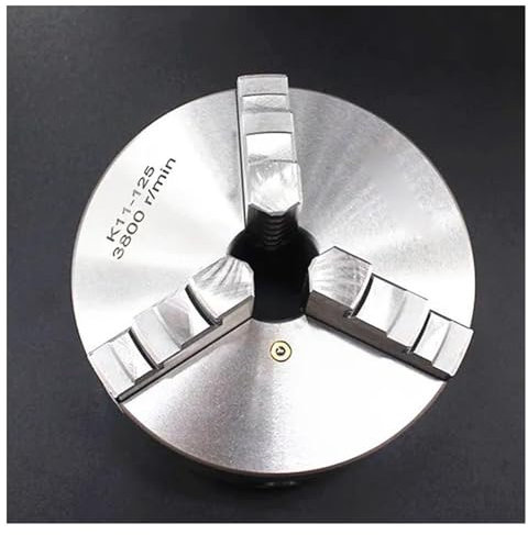 3 Backen Drehfutter 80mm 100mm Selbstzentrierendes Metallfutter Metallbearbeitungswerkzeug(100mm)