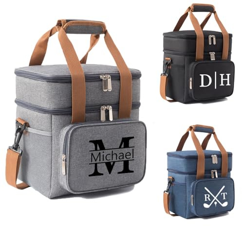 Personalisierbare Lunchbox, große wasserdichte Kühltaschen für Damen und Herren, Büro, Arbeit, Picknick, Strand