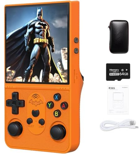 Consola portátil Retro S600, versión Limitada con más de 30.000 Juegos y 20 emuladores, Compatible con Gameboy y Game Boy, emulador de Consola Retro con batería de 3500 mAh.