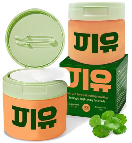 200pcs Toner Pad Centell,Toner Pads,Korean Centella Tampons de Toner Hydratants,Anti-Âge,Éclaircissant,Rides Minimisant