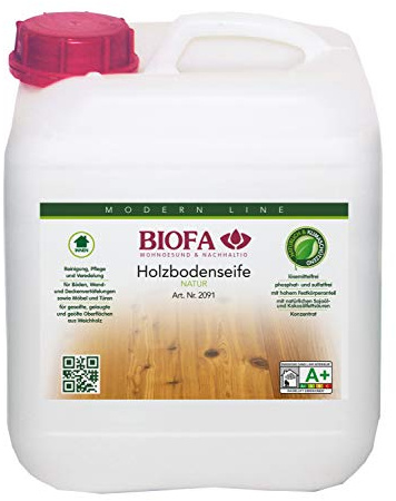 Biofa | Holzbodenseife | Natur | 2091 Größe 5,0 Liter