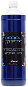 Alphacool Kühlmittel Eiswasser Crystal Blue UV-aktiv Fertiggemisch 1000ml