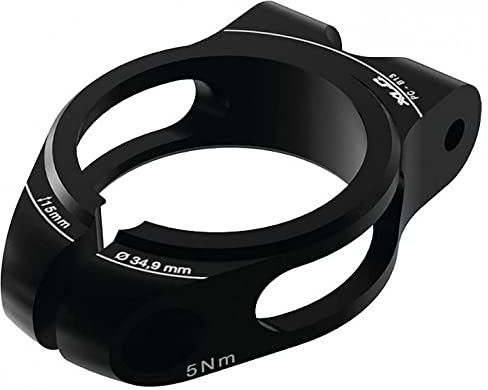 XLC SATTELSTÜTZKLEMMRING -2502063135 Schwarz 15 mm