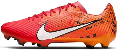 Nike Fußballschuh Zoom Vapor 15 Acad MDS Fg/Mg, Mehrfarbig Lt Crimson Pale Ivory Bright Mandarin, FD1159-600, 43 EU (9.5 US)