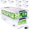 Deuba® 6X 30L Scatole in Plastica Trasparente Senza BPA Contenitori con Coperchio Impilabili Ruote Cassette Salvaspazio