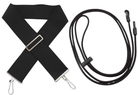 PFIFF 103117 103118 Set aus Halsverlängerer und Loniger- und Trainingssystem, Schwarz, Full