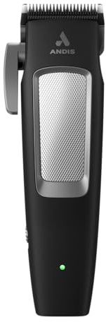 Andis 40000 inCRED Lithium-Ion Adjustable Blade Cordless Hair Clipper Kit, High Speed Motor, Compact and Quiet, Titanium Coated Stainless-Steel Blade, Black