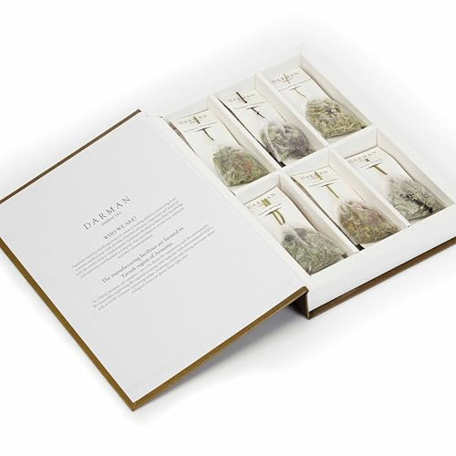Armenian Herbal Tea – Premium Herbs & Wild Dry Fruits Collection | 12 Individually Wrapped Tea Bags (0.28 oz Each) | Handcrafted Mountain Botanicals with Mint, Sea Buckthorn, Cornelian Cherry & Pomegranate | Elegant Gift Box for Wellness & Refreshment