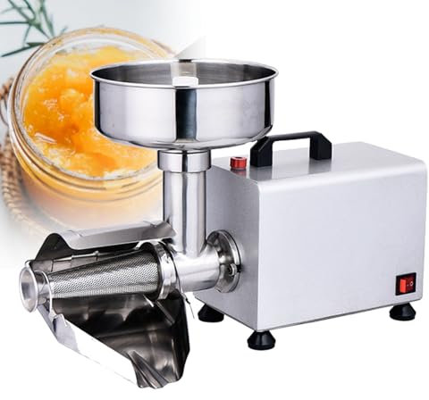 Electric Tomato Berry Strainer Tomato Sauce Grinder, Electric Tomato Strainer Milling Press, Food Mill, Maker, Fruit, Apple, Berry