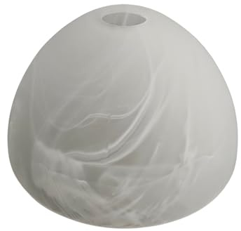 Lampenschirm für Tischlampe, Stehlampe E14 Lamp Shade 17 cm Durchmesser Glaslampenschirm für Hängelampe Glas Lampenschirm Glas Ersatz Ersatzschirm für Pendel-, Decken- & Vintage-Leuchten