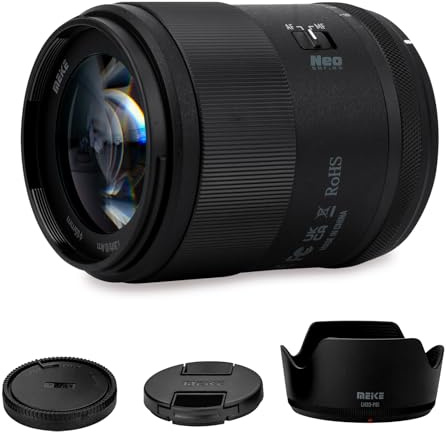 Meike 33mm F1.4 Autofocus Portrait Lens with STM Stepping Motor for Sony E-Mount Cameras: A6400, A5000, A5100, A6000, A6100, A6300, A6500, A6600, A6700, ZV-E10, ZV-E10 Mark II