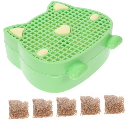 Milisten Planta Hidropónica para Gatos Jardinería Hierba Gatera Jardinería Caja De