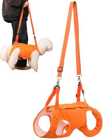 Nankoyal Hundetragesling - Verstellbarer Stützgurt Für Hunde | Atmungsaktive Gehhilfe Für Ältere Oder Hunde Mit Bewegungseinschränkung Bei Outdoor Aktivitäten