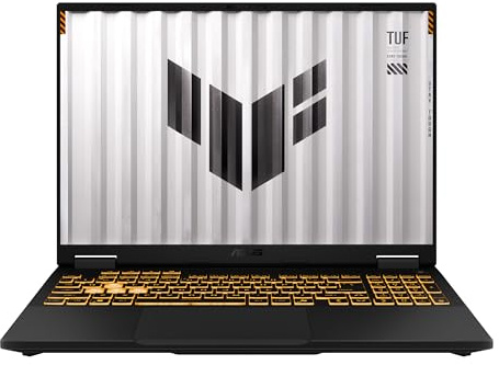 ASUS TUF Gaming F16 (2025) Ordenador portátil para Juegos, Pantalla de 16 FHD+ 165Hz 16:10, procesador Intel Core i5 13450HX, NVIDIA GeForce RTX 5050, 16GB DDR5, SSD PCIe Gen4 de 512 GB, Wi-Fi 6E