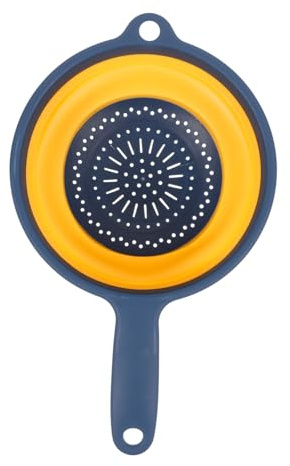 MOLUCKFU Cesta para Lavar Verduras Plegable Drenaje Diseño Ahorra Espacio Plástico Seguro para Cocina Doméstica Uso Fregadero Utensilios de Cocina Multifunctional Colador Varios estilos