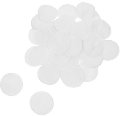 BAZEITFLOW 100 Stück Baumwolle Abschminkpads Dicke Doppelseitige Wattepads für Empfindliche Haut Sanfte Make up Entfernung und Tägliche Gesichtspflege Saugfähig und Hautfreundlich