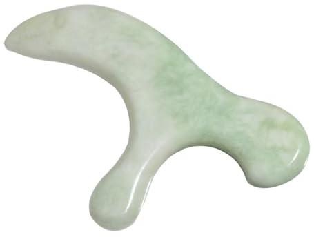 TIDTALEO Massaggiatore Plantare in Jade Bastoncino per Massaggio ai Piedi, Strumento per Massaggio Manuale Domestico, Dispositivo per Rilassamento e Riflessologia Durante Viaggi e Lavoro