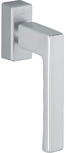 HOPPE 11735880 - Maniglia per finestra Toulon-Secu Forte, 90°, VK 32-42, argento anodizzato,