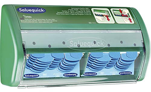 Salvequick SALVEQUICK Plasters Dispenser 2 x 35 Waterproof Detectable Plasters