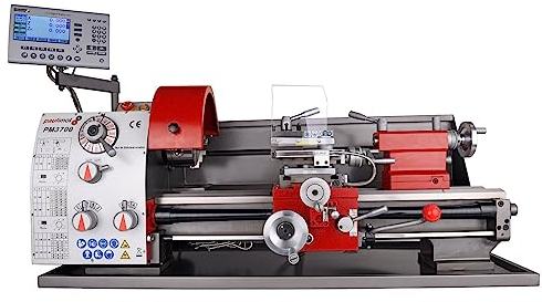 Paulimot PM3700 - Tornio con motore da 400 Volt con sistema di misurazione