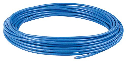 as - Schwabe 5 m Anschlussleitung H07V-K 2,5 mm², PVC, blau | Feindrähtiger Kupferleiter zur Verdrahtung von Steckdosen, Elektrozubehör & als Fahrzeugleitung, 30042