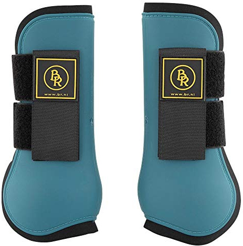 BR Sehnenschoner Event Gamaschen mit Neopren-Innenfutter (Warmblut, Mediterranea)