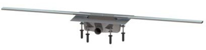 KESSEL Duschrinne Linearis Infinity 90 L: 1400 mm, DN 50, Edelstahl gebürstet 45200.14