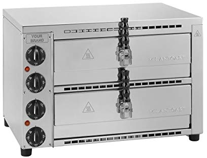 Milan Toast - Forno pizza 2 cassetti 40cm r.c. 220-240v 3,45kw
