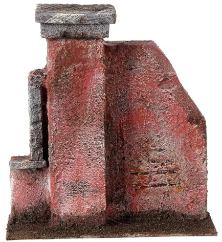 Holyart Colonna Muro per presepe 10 cm 20x15x5 cm