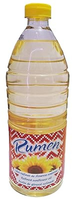 Silam Huile de tournesol - 1 l - 6 x 1 l - Lot avantageux - Huile de tournesol - Huile de friture - Romes