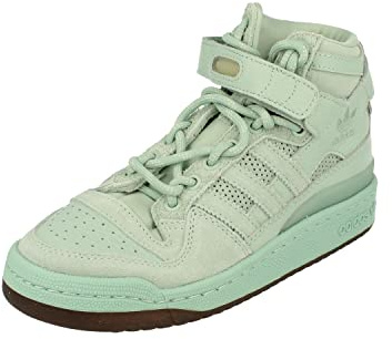 adidas Originals Ivy Park Forum Mid Unisex Trainers Sneakers (UK 5 US 5.5 EU 38, Green Tint Gum FZ4387)